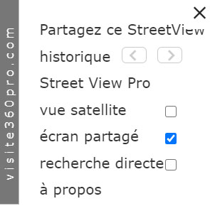 menu de recherche