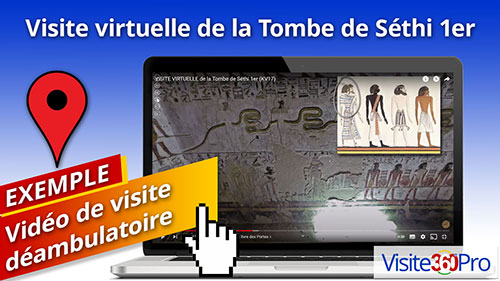 Visite virtuelle de la Tombe de Séthi 1er (KV17)