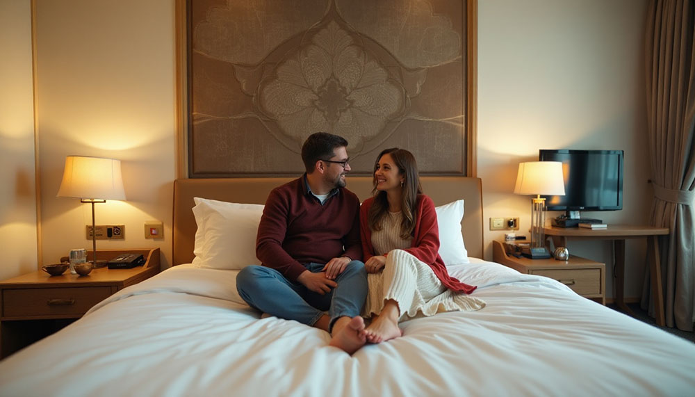 chambre hotel couple